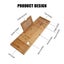 Hod Health & Home Bamboo Bathtub Tray Luxury Relaxation Self Care Bathroom Acces Carousel 4