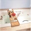 Hod Health & Home Bamboo Bathtub Tray Luxury Relaxation Self Care Bathroom Acces Carousel 5
