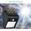 Solar Induction Motion Sensor Wall Lights Ip64 Waterproof Led Outdoor Garden Str Carousel 7