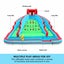 Inflatable Water Park,Slide Water Park Carousel 6