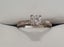 A Classic 18 CT White Gold 0.66 Carat Certified Solitaire Natural Diamond Ring Carousel 4