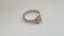 A Classic 18 CT White Gold 0.66 Carat Certified Solitaire Natural Diamond Ring Carousel 9