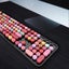 Steampunk Colourful Wireless Keyboard Mouse Combo Computer Accessories Keyboard Carousel 5
