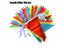 100 Meters Handmade Fabric Bunting Triangle Flags Wedding Festival Outdoor Carousel 6