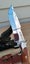 'DAWN' M390 Alloy Steel Ultra-bright Mirror Blade Hunting Camping BBQ Knife Gift Carousel 9