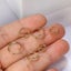 Double Nose Ring Hoop for Single Piercing Loop Nose Ring Spiral Nose Rings Carousel 4