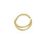 Double Nose Ring Hoop for Single Piercing Loop Nose Ring Spiral Nose Rings Carousel 5
