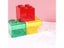 Transparent Visible Kids Coin Bank Building Block Design Storage Jar Carousel 5