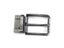 1PC 35mm Metal Brushed Men Belt Buckle Matte Brown Clip Buckle Rotatable Bottom Carousel 5