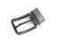 1PC 35mm Metal Brushed Men Belt Buckle Matte Brown Clip Buckle Rotatable Bottom Carousel 8