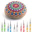 Mandala Dotting Tools Painting Stencils DIY Drawing Stylus Kit Carousel 4