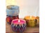 250Pcs Handmade Candle Decor Making Set Cotton Thread Wooden Holder Base Carousel 8