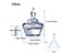 25-150ml Stoves Alcohol Lamp Aluminum Alloy Burner Lamp Chemistry Lab Tool For Carousel 5