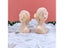 Ins Girl Scented Candle Silicone Mold Blindfolded Closed Eyes Portrait Plaster Carousel 4