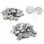 100Set Blank Badge Pin Button Maker Parts Supplies 25-58mm For Punch Press DIY Carousel 6