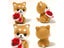 LMDZ 1Pcs Non-finished DIY Accessories Felt Poke Handmade Needle Wool Felt Kits Carousel 5