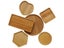 Wooden Round Square Cup Coasters Mosaic DIY Craft Tool Carousel 8