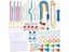 BUDDUR Crochet Knitting Accessories Kit With Stitch Marker And Knitting Needles Carousel 1