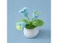 1pc Handmade Woven Flower Potted Artificial Knitted Crochet Tulip Plant Carousel 1