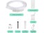 Curtain Rail White Modern Style Visible Track Nano Silencer Curtains Carousel 4