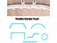 Curtain Rail White Modern Style Visible Track Nano Silencer Curtains Carousel 6