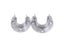 2 Pack Flange Rod Holder Closet Rod Bracket End Supports Sockets Carousel 3