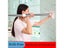 Drill-Free Adjustable Rod Hanger Telescopic Rod No-Punch Adjustable Shower Carousel 1