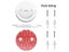 Pole Hanger Holder Anti-falling Round Rod Curtain Rod Hook Carousel 6