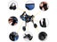 Pet Walk Booster Disability Adjustable Dog Hind Legs Bracket Cat Dog Injured Carousel 6