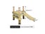 Multi Functional Turtle Drying Back Platform With Floating Perch Carousel 3