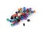 6 Colors Birds Feet Rings Inner Diameter 8mm/10mm Width 6mm Bird Ring Pigeon Carousel 7
