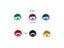 10 Pcs Inner Diameter 8/10mm Aluminum Bird Foot Ring Bird Identification Race Carousel 3