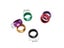 10 Pcs Inner Diameter 8/10mm Aluminum Bird Foot Ring Bird Identification Race Carousel 4