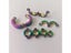 Parrot Foot Rings Metal Pet Bird Leg Rings Outdoor Fly Training Activity Carousel 4