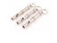 2 Pcs Pet Birds 5.5cm X 0.6cm Size Professional Training Supplies Whistle Carousel 4