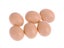 6/12Pcs Plastic Eggs Chicken House Small Fake Eggs Farm Animal Supplies Cages Carousel 3