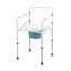 Toilet Shower Commode Chair Bathroom Bedside Adjustable Seating Carousel 10