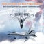 3CH RC Airplane,RC Plane with Night Light,2.4GHz F-22 Remote Control Airplane wi Carousel 13