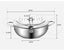 Toque 20cm Japanese Deep Frying Pot Stainless Steel Tempura Fryer Fry Pan Silver Carousel 8