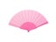 Folding Fan For Weddings Travel Party Plastic Cloth Fabric Carousel 3