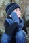 Possum Merino Child's Stripe Rib Beanie Carousel 5