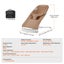 New Baby Bouncer Folding Bouncer Seat Chair for Babies with 2 Reclining Angles Carousel 7