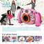 Kc501 3 Million Pixels 2.0 Inch Hd Screen Digital Children Camera Pink Carousel 8