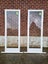 Pair Matching Wooden Wall Panel Windows 760 W x 2160 H [#BLK0040] Carousel 1