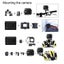 Wifi Waterproof Action Camera Cycling 4K Camera Ultra Diving 60Pfs Camera Hel... Carousel 4