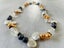 Beautiful Rare Necklace with Multi-Colored Crystals, pearls & Baroque Pearls Carousel 6
