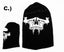 *$1res SALE!* USMC Balaclava Hood Skull Full Face Mask TYPE C Carousel 1