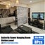 Brand New 8Pcs White Wall Hanging Net curtains Room Divider Panel *Clearance* Carousel 5
