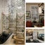 Brand New 8Pcs White Wall Hanging Net curtains Room Divider Panel *Clearance* Carousel 12
