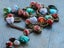 Post-Modern Venetian Art Glass Statement Necklace xtra Long tassel heart lariat Carousel 6